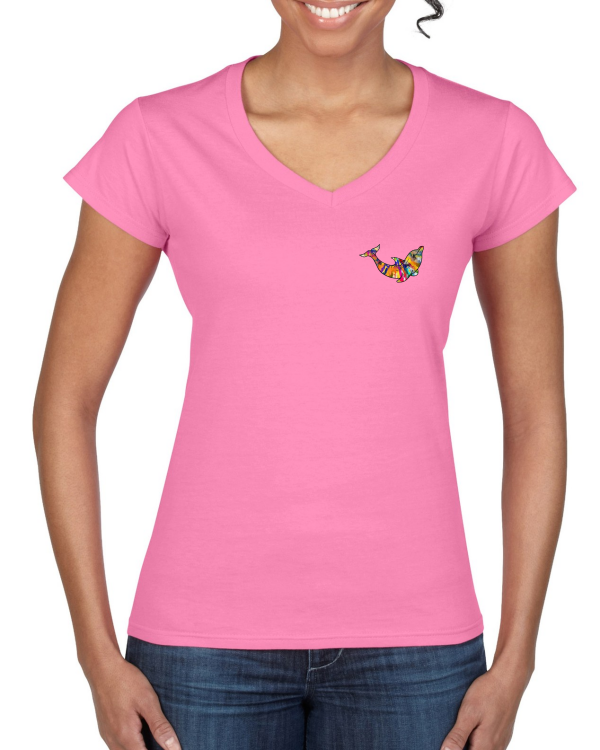 Ladies` Softstyle® V-Neck T-Shirt